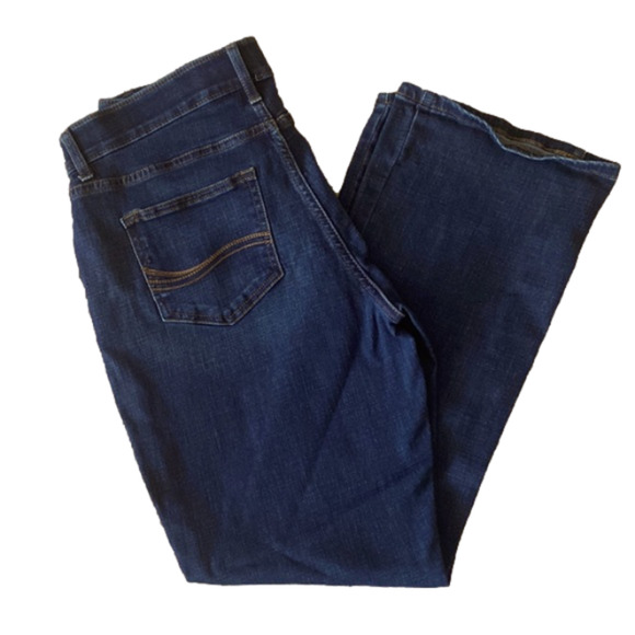 Lee Denim - LEE Blue Jeans. Flex Motion Regular Fit Boot Cut Mid Rise Size: 12 Short EUC